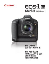 Canon EOS 1Ds Mark II White Paper - Canon Professional Network