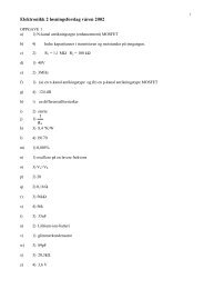 Elektronikk 2 løsningsforslag våren 2002