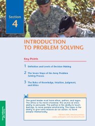 Introduction to Problem Solving.pdf - UNC Charlotte Army ROTC