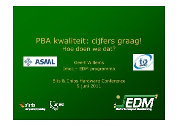 PBA kwaliteit: cijfers graag! - Hardware Conference