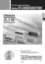 Series SYJ3000/5000/7000 - SMC Pneumatics (Ireland)