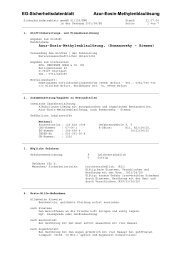 EG-Sicherheitsdatenblatt Azur-Eosin-Methylenblaulösung - Hedinger