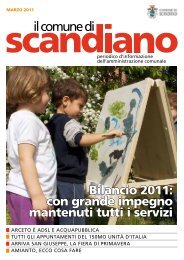 Marzo 2011 - Comune di Scandiano