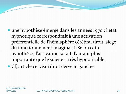 NOUVELLE HYPNOSE