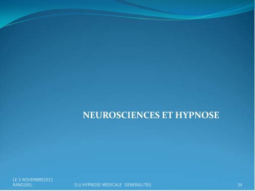 NOUVELLE HYPNOSE