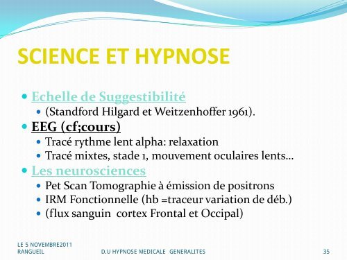 NOUVELLE HYPNOSE