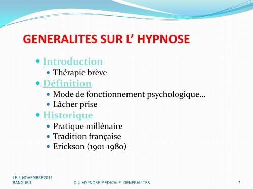 NOUVELLE HYPNOSE