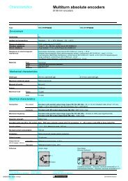 References Multiturn absolute encoders - Trinet