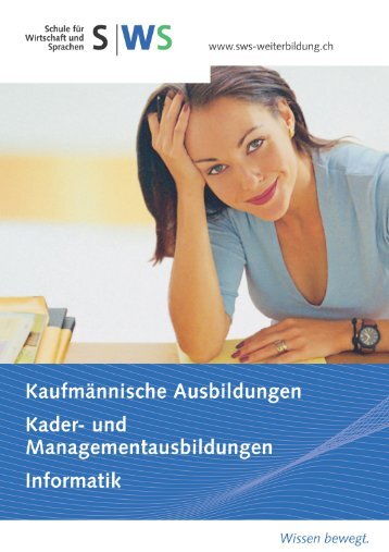 Ihr Zusatznutzen - SWS Schule fÃ¼r Wirtschaft und Sprachen