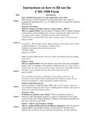 Instructions on how to fill out the CMS 1500 Form - LA Care Health ...