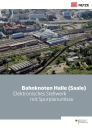 Bahnknoten Halle - Verkehrsprojekt der Deutschen Einheit 8