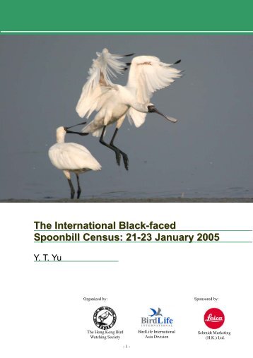 The International Black-faced Spoonbill Census: 21-23 January 2005