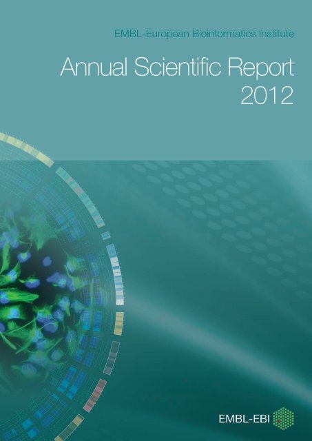 EMBL-EBI Annual Scientific Report 2012