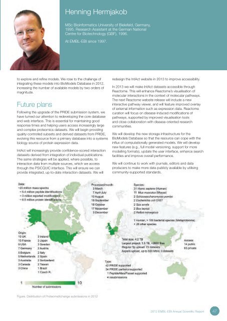 EMBL-EBI Annual Scientific Report 2012