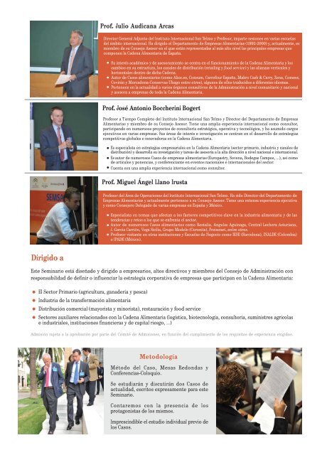 Descarga en PDF informaciÃ³n del SEMSA - Instituto Internacional ...