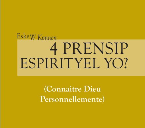 4 PRENSIP - Campus Crusade for Christ