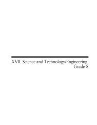 Grade 8 Science and Technology/Engineering Test