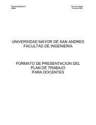 Plan de Trabajo CIRCUITOS ELECTRICOS II. ELT-250 - Ingenieria ...