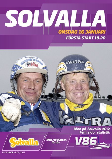 ONSDAG 16 JANUARI - Solvalla