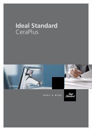 CeraPlus Armaturen Prospekt - Ideal Standard