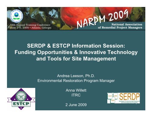 Leeson NARPM SERDP ESTCP Info Session June 2009_hs.pdf