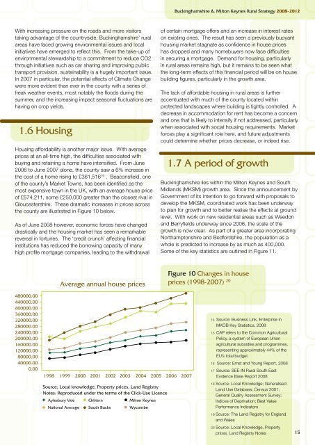 Rural Strategy - Buckinghamshire County Council