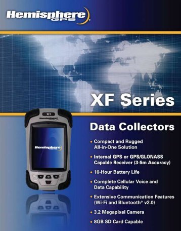 XF1 Datasheet - Canal Geomatics