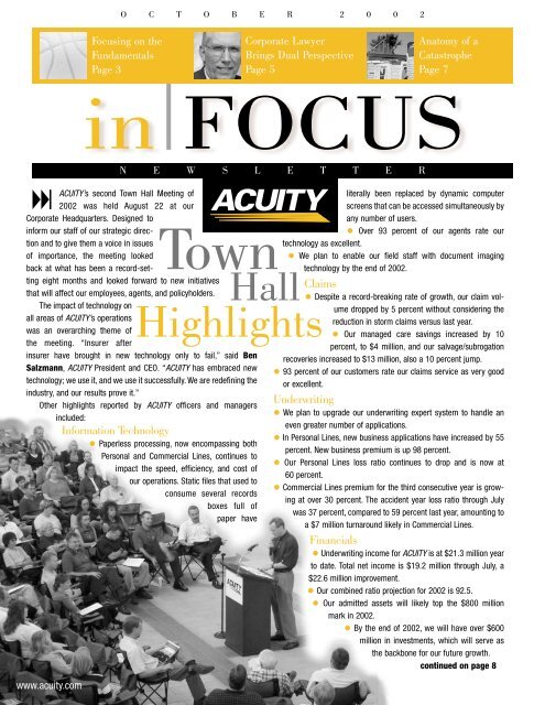 Highlights - Acuity