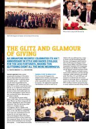 the glitz and glamour of giving - Automobile Association of Singapore