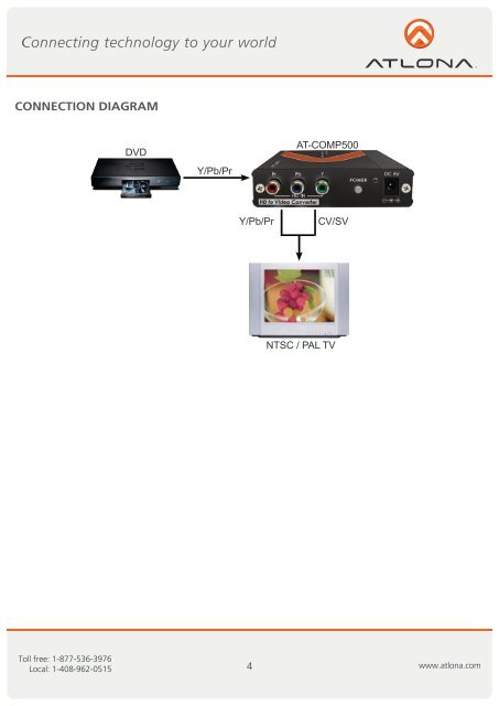 Component to Composite/S-Video Down-converter AT ... - Atlona