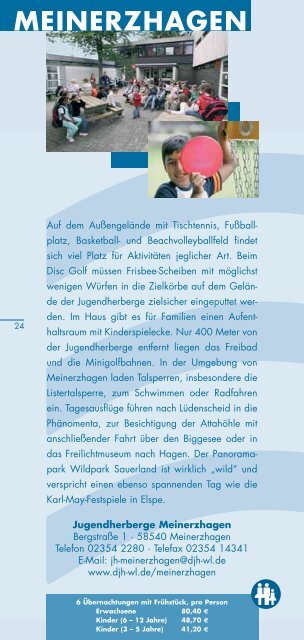 ZEITFÜR DIE FAMILIE - Deutsches Jugendherbergswerk