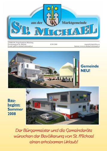 Gemeindezeitung Juni 2008 Teil 1 (4,74 MB - St. Michael in der ...