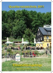 Quartierverzeichnis 2011 - Sächsische Schweiz und ...