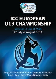 Isle of Man - CricketEurope