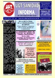 Boletin NÂº 25 Septiembre - Sanidad en UGTCantabria - UGT ...