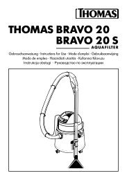 THOMAS BRAVO 20 BRAVO 20 S - Robert Thomas