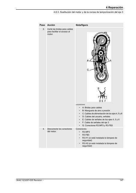 Manual del producto (parte 1 de 2), procedimientos