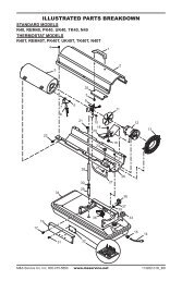 illustrated parts breakdown - Allparts Equipment & Accessories