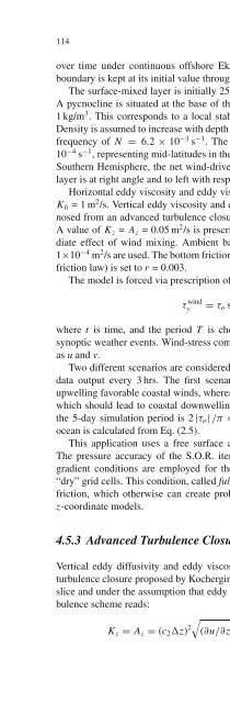 Advanced Ocean Modelling: Using Open-Source Software