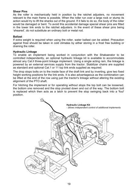 SHAKAERATOR - Operator Manual - McConnel