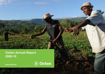 Oxfam Annual Report 2009-10 - Oxfam International