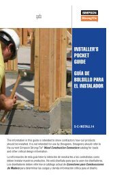 Flier: Installer's Pocket Guide (S-INSTALL09) - Simpson Strong-Tie