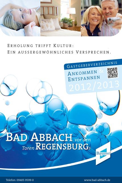 Gastgeberverzeichnis 2012/2013 mit QR-Codes - Markt Bad Abbach