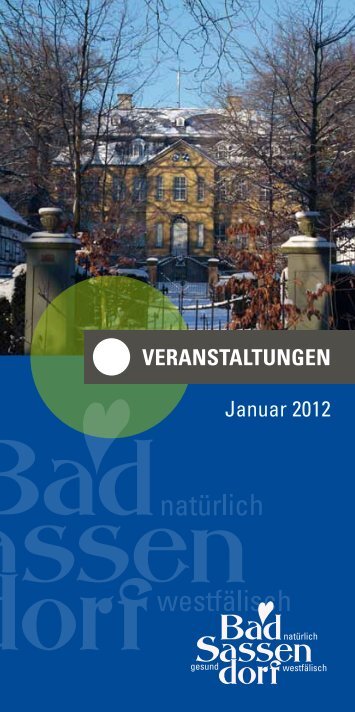 Veranstaltungen Januar 2012 - Bad Sassendorf