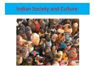 Indian Society and Culture