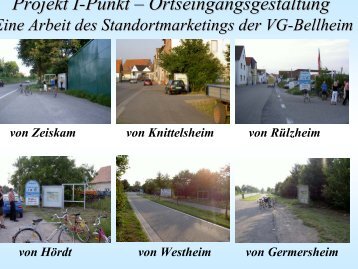 Projekt I-Punkt – Ortseingangsgestaltung