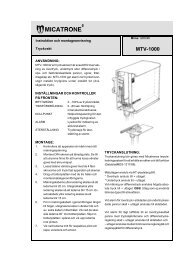 MTV-1000 - Micatrone