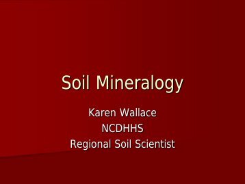 Clay Mineralogy and Soil Consistence