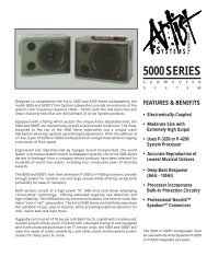 Apogee ACS-1 Contractor Series Speaker System  - Apogee Sound