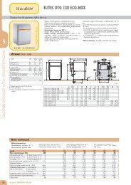 Dane techniczne ELITEC DTG 130 ECO.NOX - De Dietrich